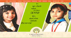 Desktop Screenshot of greenberryworldschool.com
